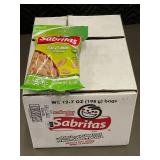 ME 1 - Box of 12 Sabritas Salt and Lime Peanuts Bags