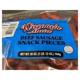 MD 3 - Wisconsin-Made Beef Sausage Snack Pieces, 28 Oz