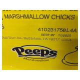Set of 12 Packs Peeps Marshmallow Cotton Candy Flavored Chicks