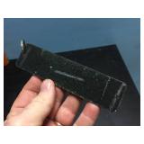 2 Vintage DR Nut Porcelain Crate Tag/Restroom Keys