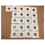 (21) Roosevelt - Proof Dimes 1968-1980