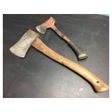 Vintage Firestone Deluxe 17-4 Axe & Vintage Hatchet