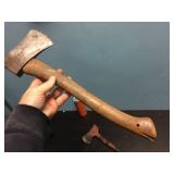 Vintage Firestone Deluxe 17-4 Axe & Vintage Hatchet