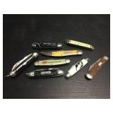 (8) Vintage Larger Pocket Knives
