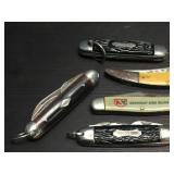 (8) Vintage Larger Pocket Knives