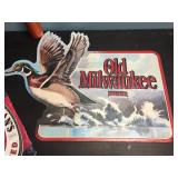 Vintage Old Milwaukee & Killian - Embossed Tin Signs