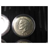 (4) Eisenhower Dollars - Including 1971 & Bicentennial