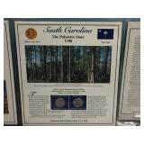 (12) State Quarter - Stamp - Collectable Boards