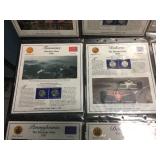 (12) State Quarter - Stamp - Collectable Boards