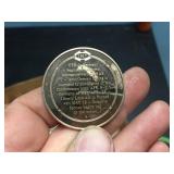 (30) Franklin Mint - U.S. Historical Figures/Events Bronze Coins