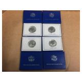 (4) 1986 Liberty Half Dollar Coin - 100th Birthday