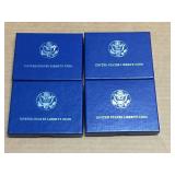 (4) 1986 Liberty Half Dollar Coin - 100th Birthday