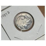 (9) Buffalo Nickels - 1915-16-18-19-23-27-29