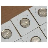 (9) Buffalo Nickels - 1915-16-18-19-23-27-29