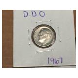 (5) Roosevelt "Error" Dimes - As Marked - 2 Silver