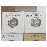 (11) Old Nickels 1939-1955