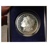 National Collectors Mint 1889 CC Morgan Proof with COA