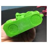 (2) Vintage Nutty Mads Figures - Louis Marx & Co.