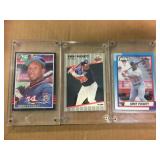 3 Kirby Puckett Baseball Cards