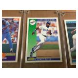 Bo Jackson - Darryl Strawberry - Cal Ripken Baseball Cards