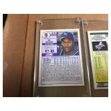 Bo Jackson - Darryl Strawberry - Cal Ripken Baseball Cards