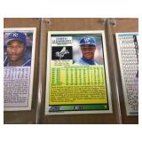 Bo Jackson - Darryl Strawberry - Cal Ripken Baseball Cards