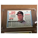 Bo Jackson - Darryl Strawberry - Cal Ripken Baseball Cards