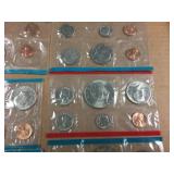 Uncirculated U.S. Coins - Mint Sets - 1971-72-74-76