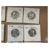 Variety Washington Collector Quarters