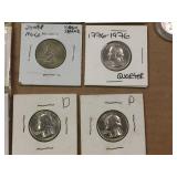 Variety Washington Collector Quarters