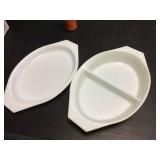 Pyrex Casserole Divided Dish - 1 1/2 Qt