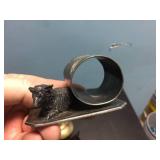 Group Vintage Metalwares - Bells - Brass - Box with 1834 Coin