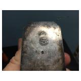 Group Vintage Metalwares - Bells - Brass - Box with 1834 Coin