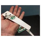 Shamrock - Porcelain/Enamel Restroom Signs/Keys