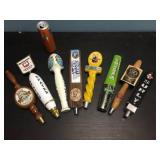 8 Vintage Fancy Beer Tap Handles