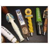 8 Vintage Fancy Beer Tap Handles