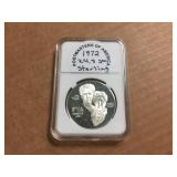 Postmaster Sterling Commemorative Round 24.8 Grams