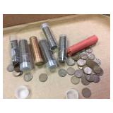 Group Wheat Pennies! Including Roll of 