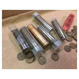 Group Wheat Pennies! Including Roll of 