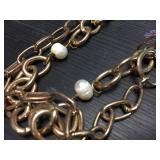(2) Necklace - Freshwater Cultured Pearls & Abalone/Pearls/Hematite