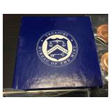 Ronald Reagan Doll with Related Presidential Coins