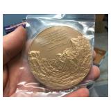 Ronald Reagan Doll with Related Presidential Coins