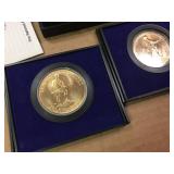 (2) National Bicentennial Medals - (3) American Revolution Medals