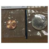 1884 V Nickel - 1964 Dimes - Pennies - Half Dollar