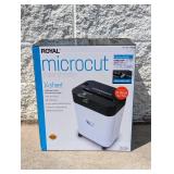 ROYAL MICROCUT 14 SHEET PAPER SHREDDER