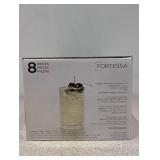 FORTESSA 8PC. JUPITER CLEAR TUMBLERS