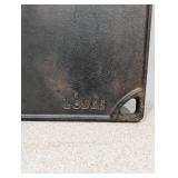 LODGE 2-SIDED CAST IRON GRIDDLE/FLAT-TOP