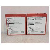 2PKS. FOSTER GRANT +3.00 FULL RIM FASHION/METAL READERS (3 PER PACK)