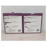 2PKS. FOSTER GRANT +1.50 FLEXIBLE PLASTIC READERS (3 PER PACK)