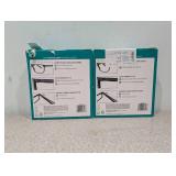 2PKS. FOSTER GRANT +2.00 FULL RIM PLASTIC READERS (3 PER PACK)